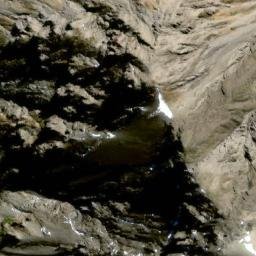 Satellite imagery of Stafford Ridge, NZ