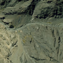 Satellite imagery of Scarecrow Spur, NZ