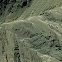 Satellite imagery of Scarecrow Spur, NZ