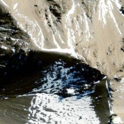 Satellite imagery of Stafford Ridge, NZ
