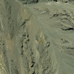 Satellite imagery of Scarecrow Spur, NZ
