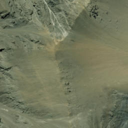 Satellite imagery of Scarecrow Spur, NZ