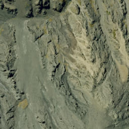 Satellite imagery of The Black Spur, NZ