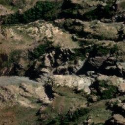 Satellite imagery of Cerro Purque, AR
