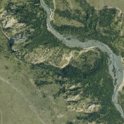 Satellite imagery of The Carriage Drive, NZ
