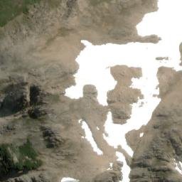 Satellite imagery of Cerro Cuevas, AR