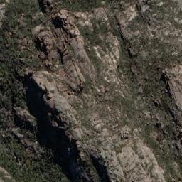 Satellite imagery of Mount Parsons, AU