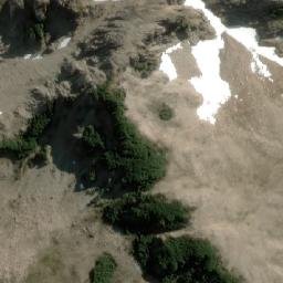 Satellite imagery of Cerro Cuevas, AR