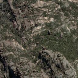 Satellite imagery of Mount Amos, AU