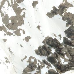 Satellite imagery of Cerro Aguja Sur, AR