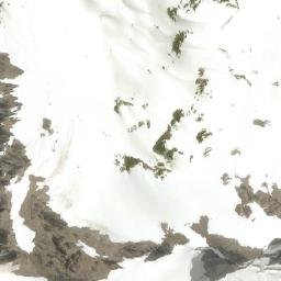 Satellite imagery of Cerro Aguja Sur, AR