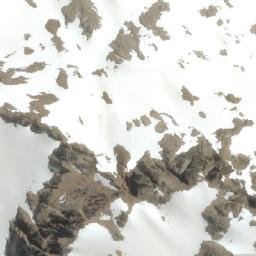 Satellite imagery of Cerro Aguja Sur, AR