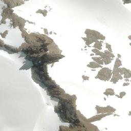 Satellite imagery of Cerro Aguja Sur, AR