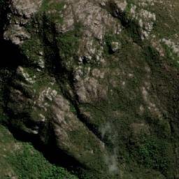 Satellite imagery of Mount Jukes, AU