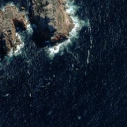 Satellite imagery of Cape Forestier, AU