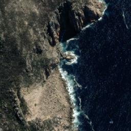 Satellite imagery of Cape Forestier, AU