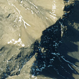 Satellite imagery of Surveyor Spur, NZ