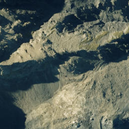 Satellite imagery of Surveyor Spur, NZ