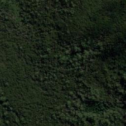 Satellite imagery of Mount Strahan, AU