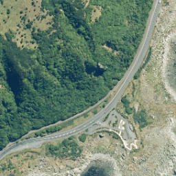 Satellite imagery of Paparoa Point, NZ