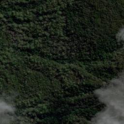 Satellite imagery of Mount Strahan, AU