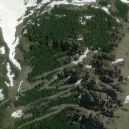 Satellite imagery of Cerro Cárdenas, AR