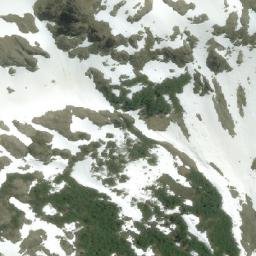 Satellite imagery of Cerro Cárdenas, AR