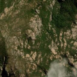 Satellite imagery of Mount Darwin, AU