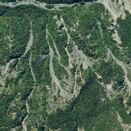 Satellite imagery of Raven Spur, NZ