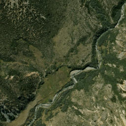 Satellite imagery of Long Spur, NZ