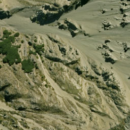 Satellite imagery of Pass Spur, NZ