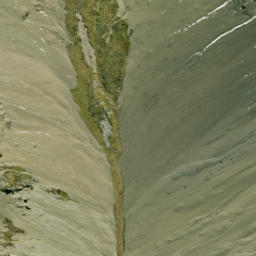 Satellite imagery of Pass Spur, NZ