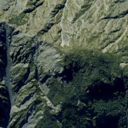 Satellite imagery of Sawyer Ridge, NZ