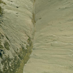 Satellite imagery of Pass Spur, NZ