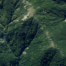 Satellite imagery of Sawyer Ridge, NZ