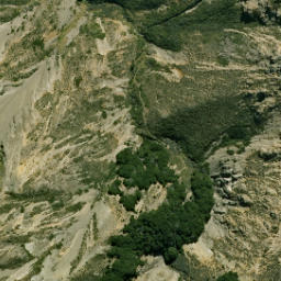 Satellite imagery of Anniversary Point, NZ