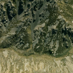 Satellite imagery of Pass Spur, NZ