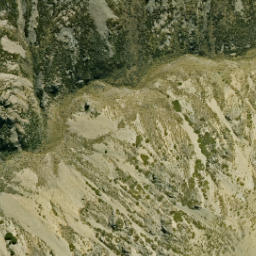 Satellite imagery of Pass Spur, NZ