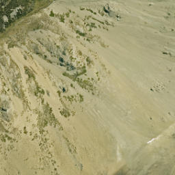 Satellite imagery of Pass Spur, NZ