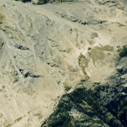 Satellite imagery of Te Rakaomaru Spur, NZ