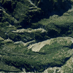 Satellite imagery of Te Rakaomaru Spur, NZ