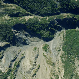 Satellite imagery of Te Rakaomaru Spur, NZ