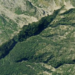 Satellite imagery of Te Hakuwai Spur, NZ