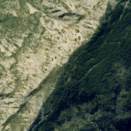 Satellite imagery of Te Hakuwai Spur, NZ