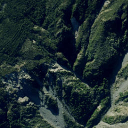 Satellite imagery of Te Hakuwai Spur, NZ