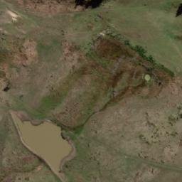 Satellite imagery of Burying Ground Hill, AU