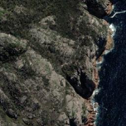 Satellite imagery of Cape Baudin, AU