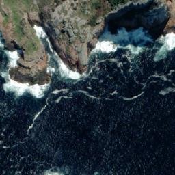 Satellite imagery of Cape Sonnerat, AU