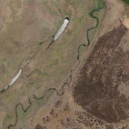 Satellite imagery of Northumbria Hill, AU
