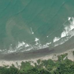 Satellite imagery of Point Elizabeth, NZ
